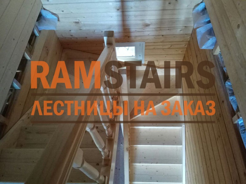 Фото п-образные лестницы Раменский район
