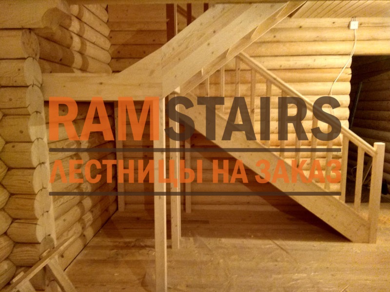 Фото п-образные лестницы в Раменском